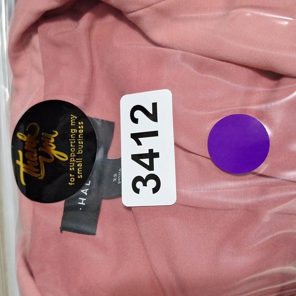 Halogen Pink Preppy Coquette Double Breasted Button Blazer Jacket Size XSP - Picture 13 of 13